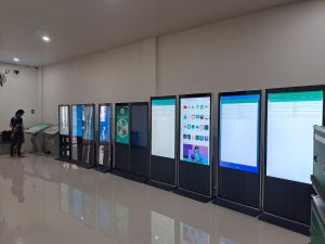 sewa digital signage kiosk touchscreen