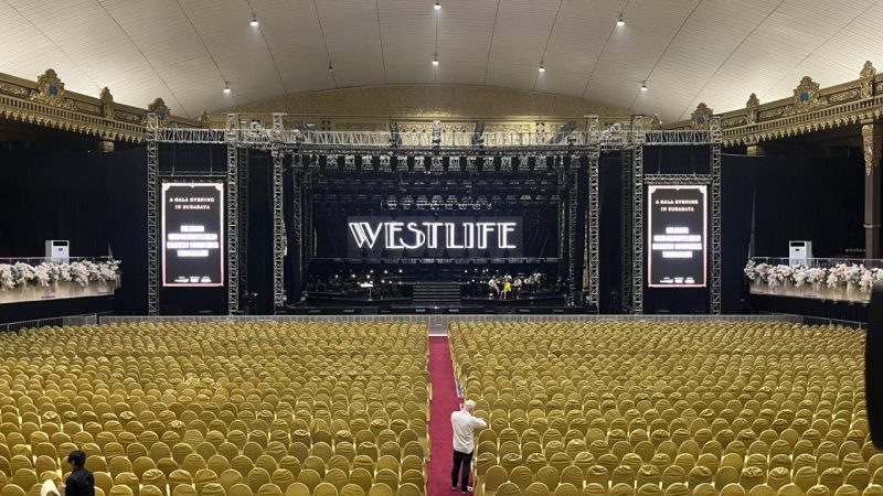 Set Multimedia Event Westlife