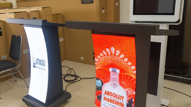Rental LED Podium Custom