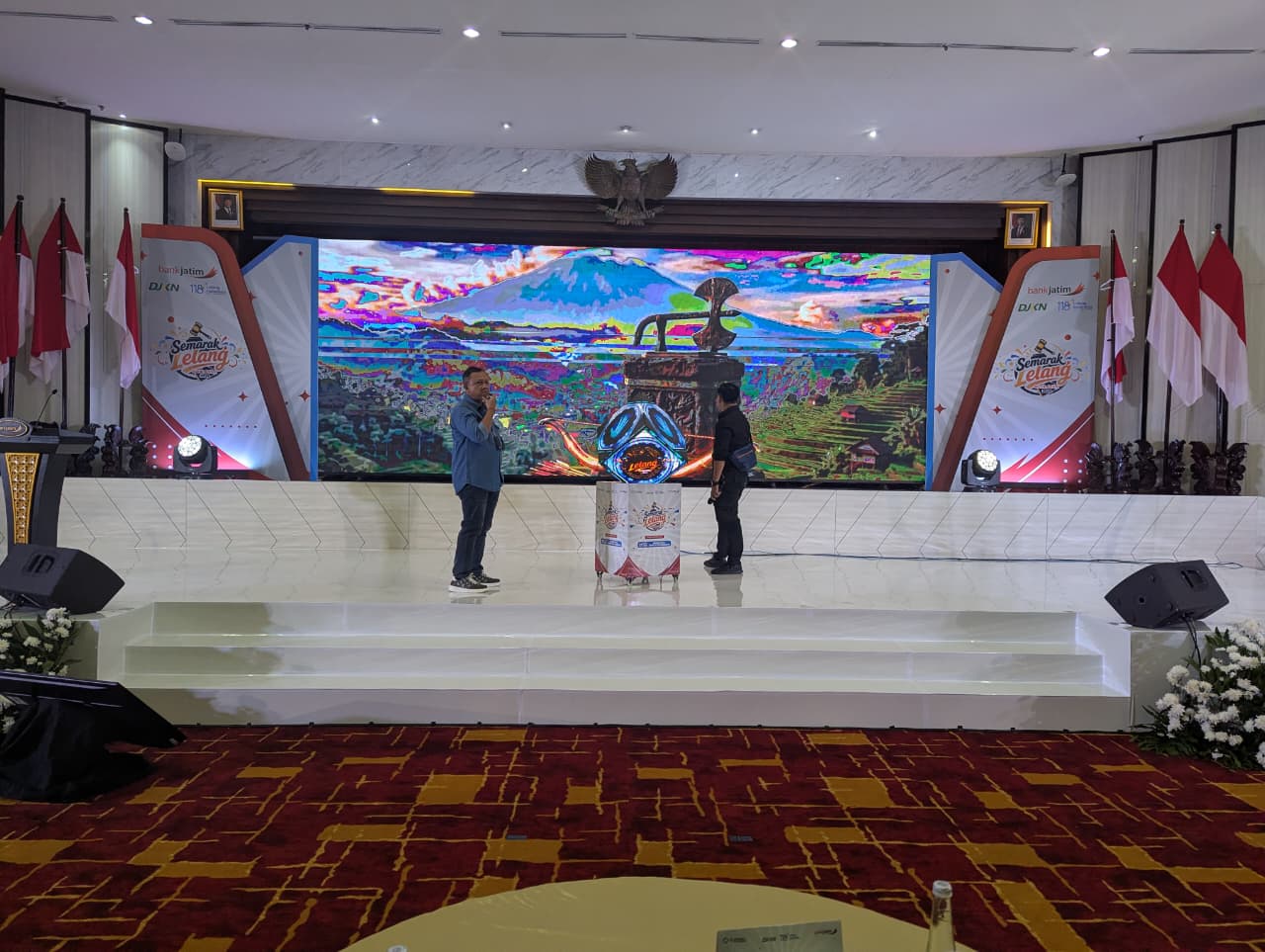 LED Cube untuk event Surabaya
