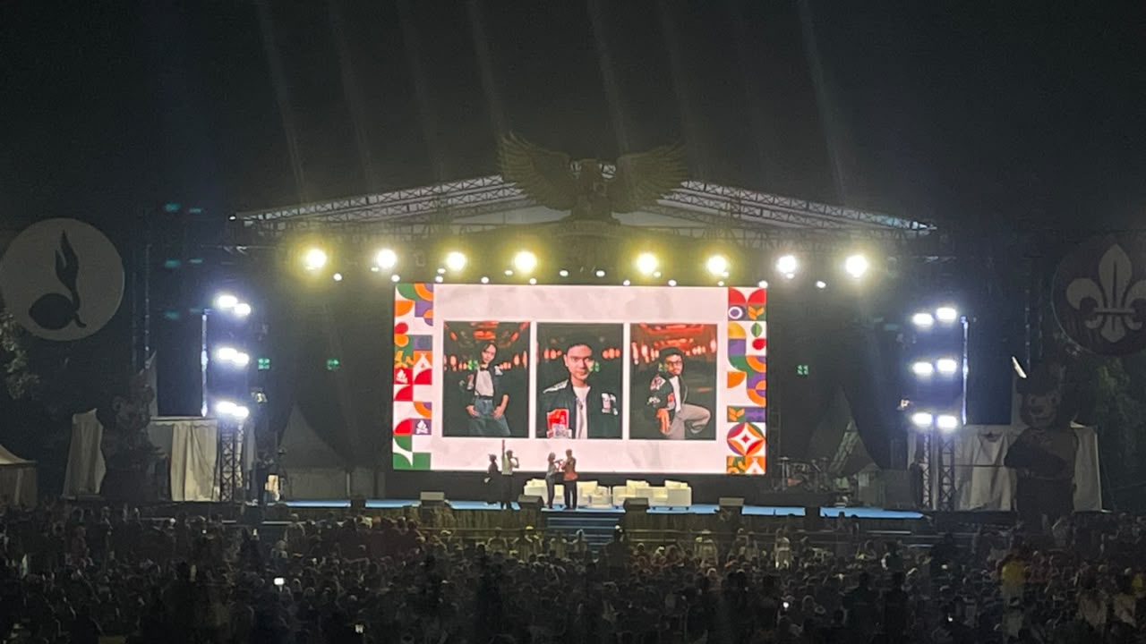 pemasangan LED Videotron Jambore Nasional 2026 seluas 264 SQM oleh Xclusivmedia