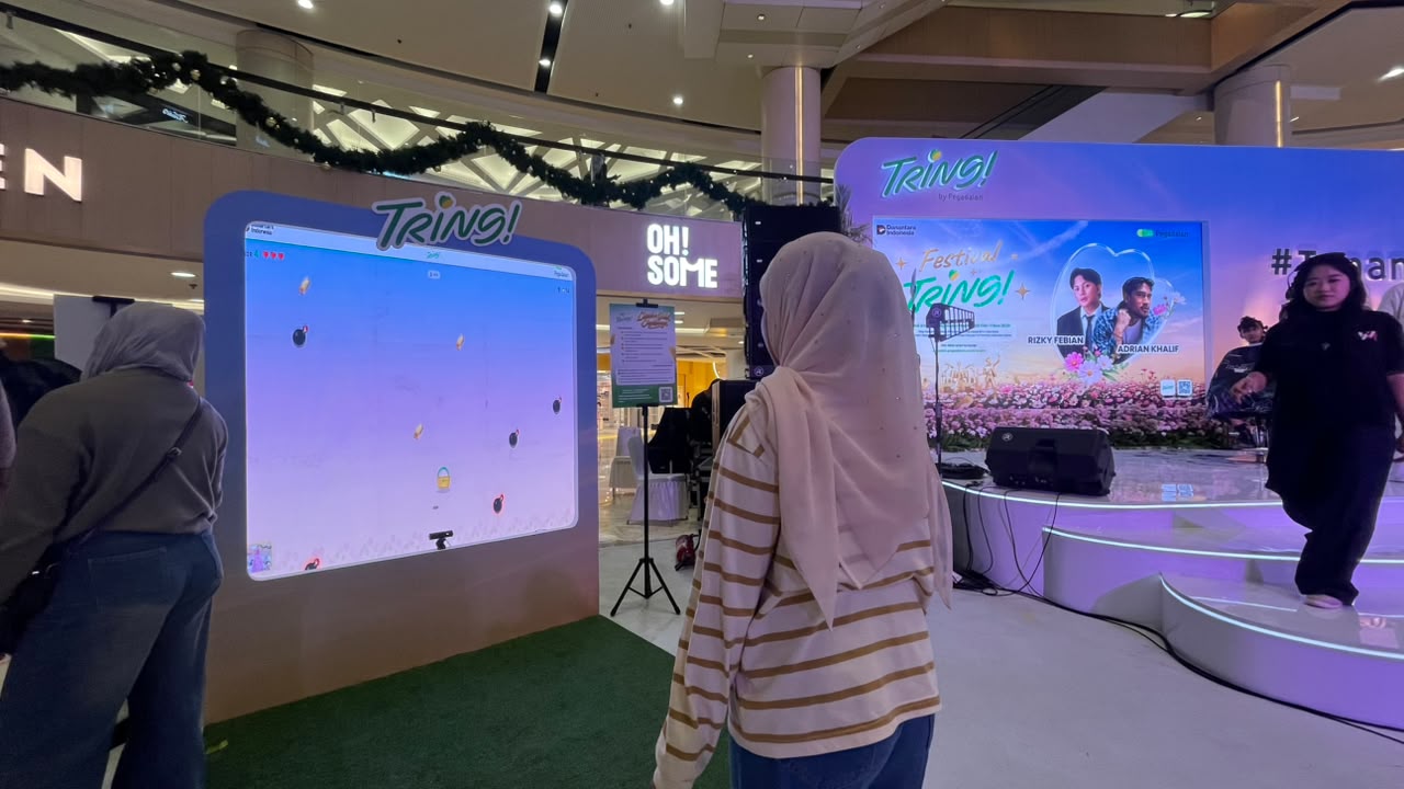 You are currently viewing Sewa Game Interaktif Surabaya: Support Event Pegadaian di Tunjungan Plaza 3 dengan Sensor Kamera Realtime
